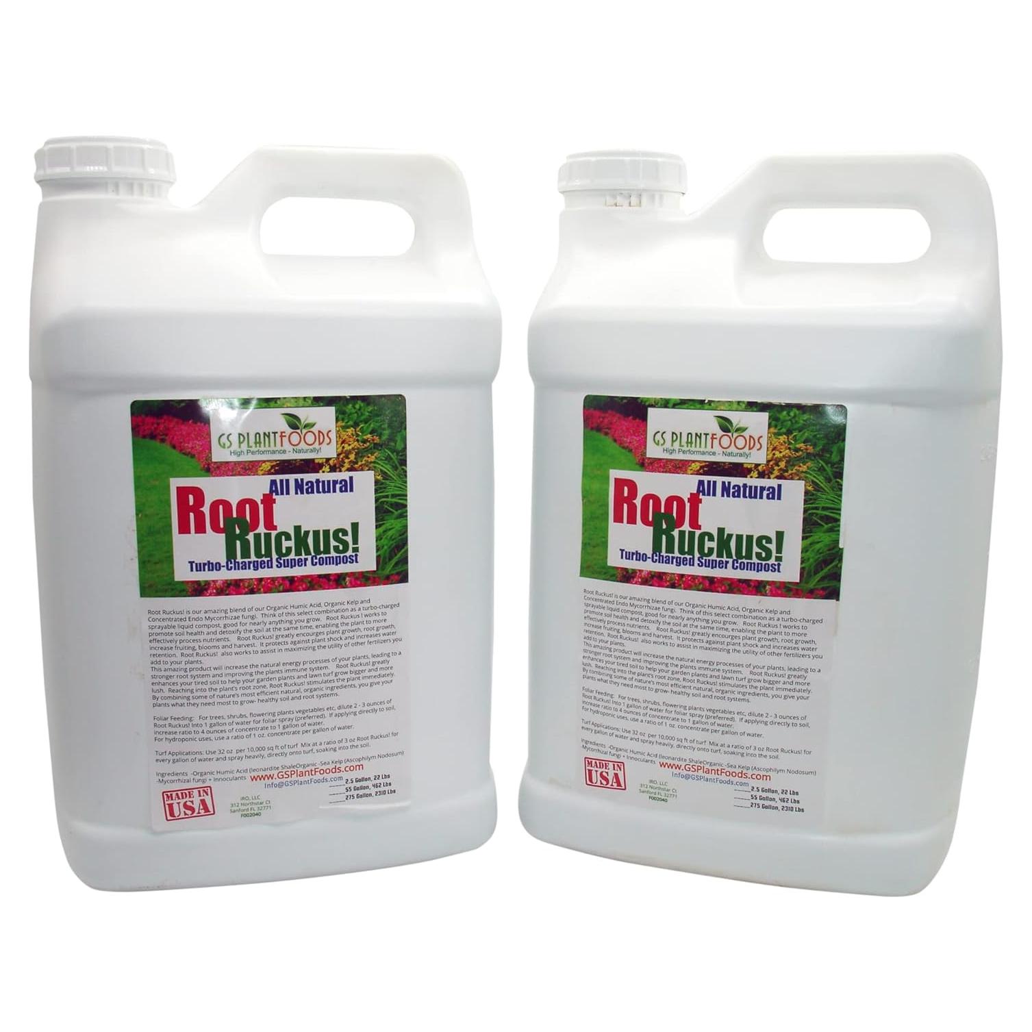 Fertilizante Orgánico GS Plant Foods Root Ruckus 18.93L