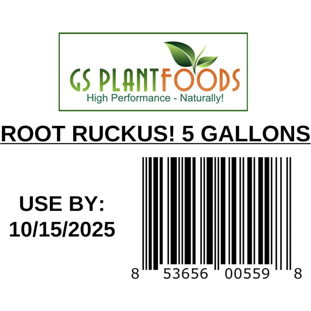 Fertilizante Orgánico GS Plant Foods Root Ruckus 18.93L