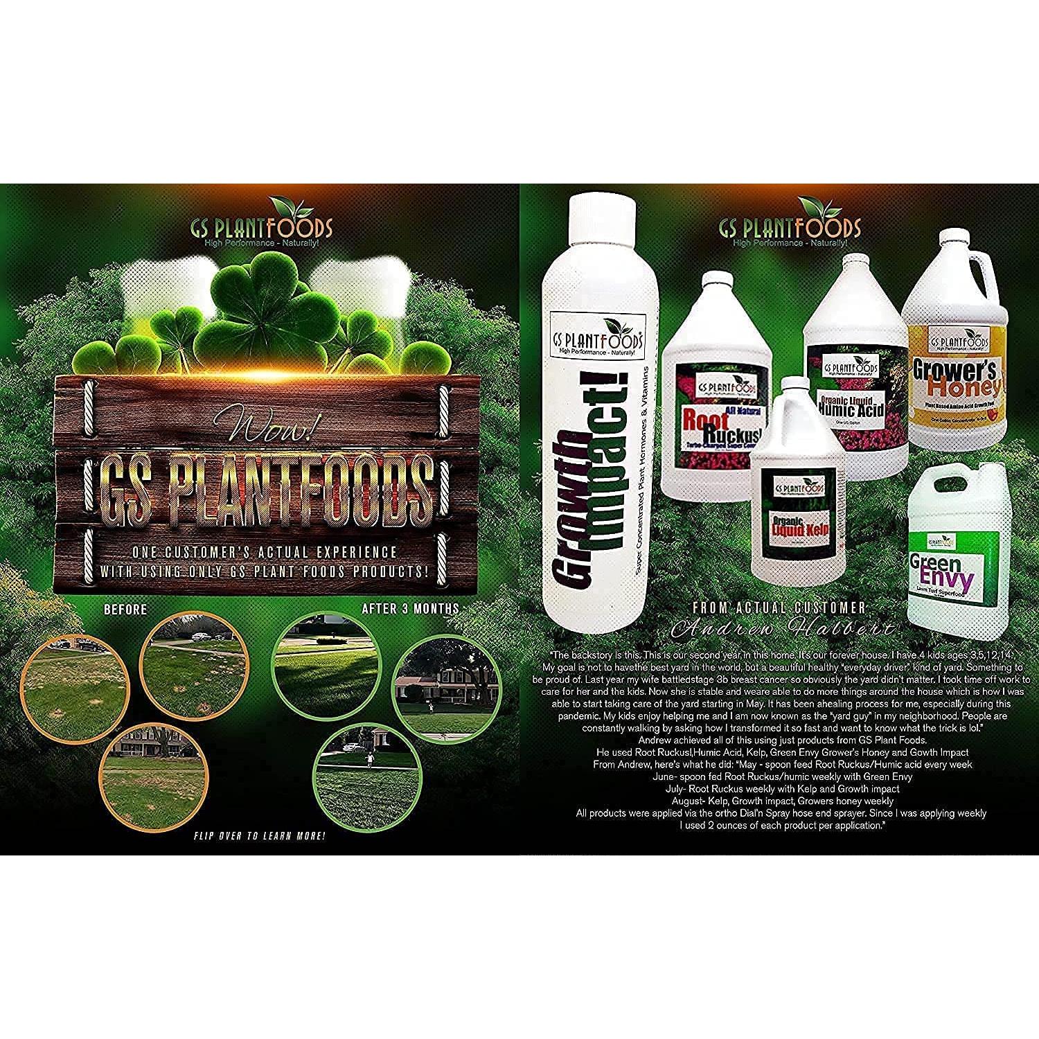 Fertilizante Orgánico GS Plant Foods Root Ruckus 18.93L