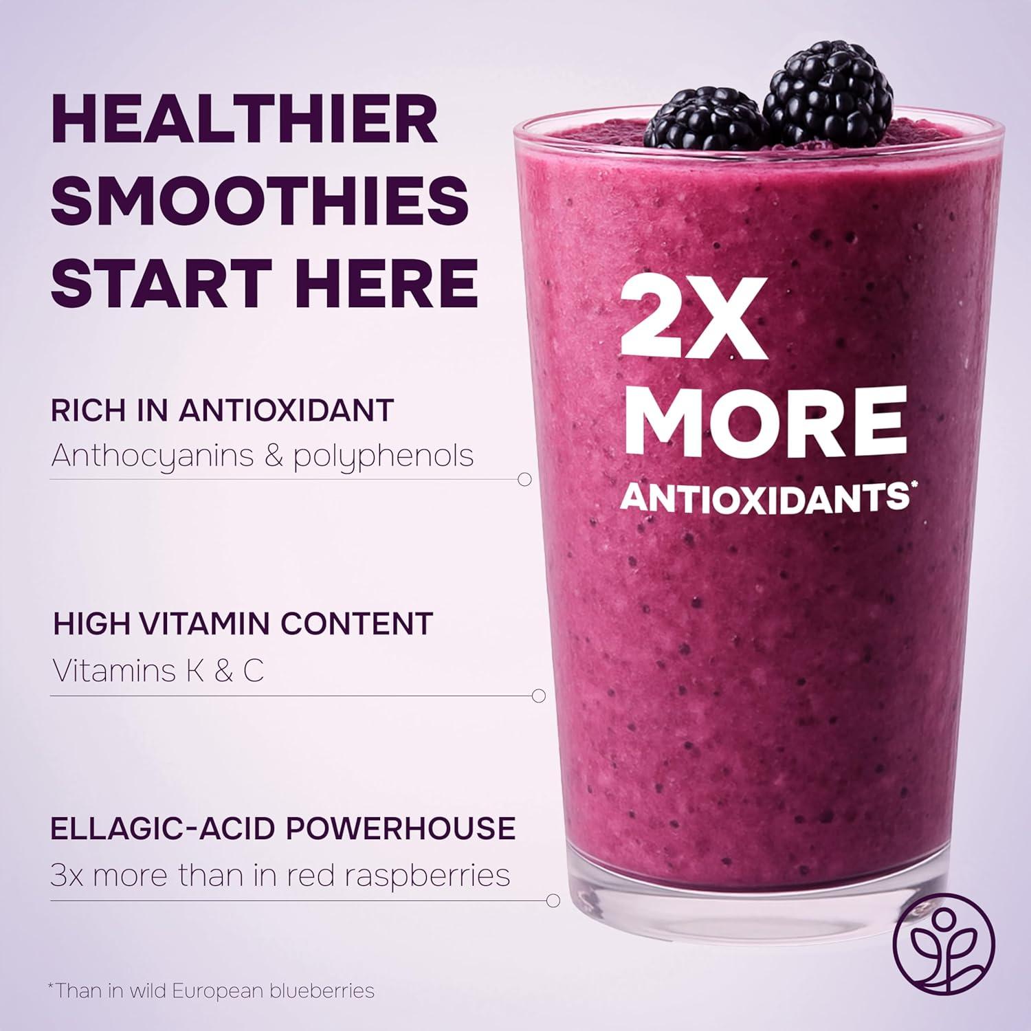 Polvo de Frambuesa Negra Jungle Powders 141.75g Liofilizado