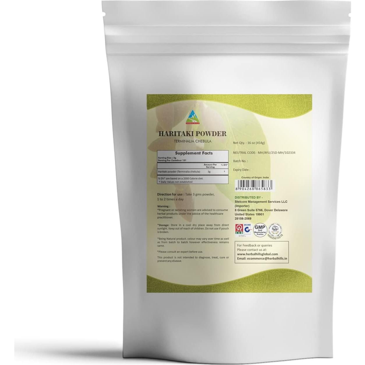 Combo Polvo de Haritaki Harde y Bilva 200g - Isha Agro