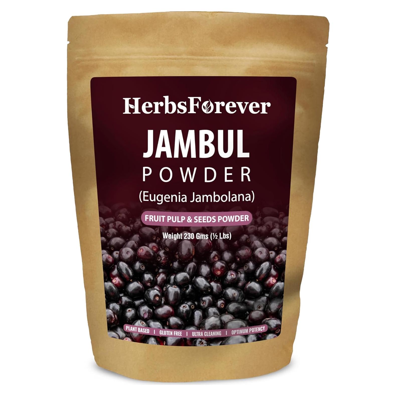 Polvo de Jambul HerbsForever 230g - Apoya Digestión y Azúcar