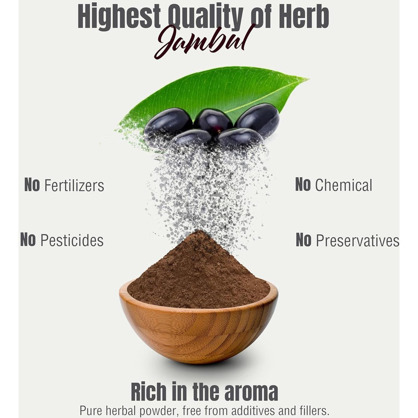 Polvo de Jambul HerbsForever 230g - Apoya Digestión y Azúcar