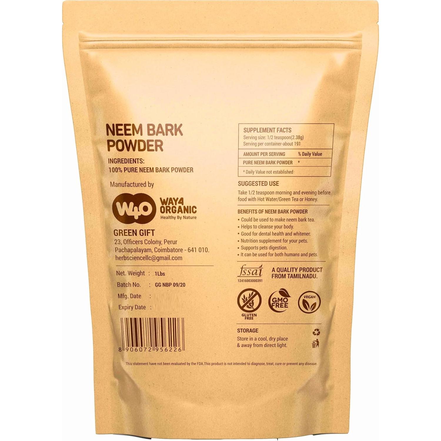 Suplemento Natural de Neem y Jamun 300 Tabletas