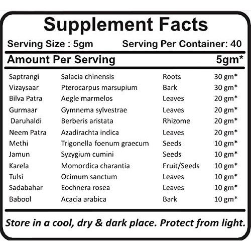 Madhumehantak Churna Planet Ayurveda 200g - Polvo Herbal