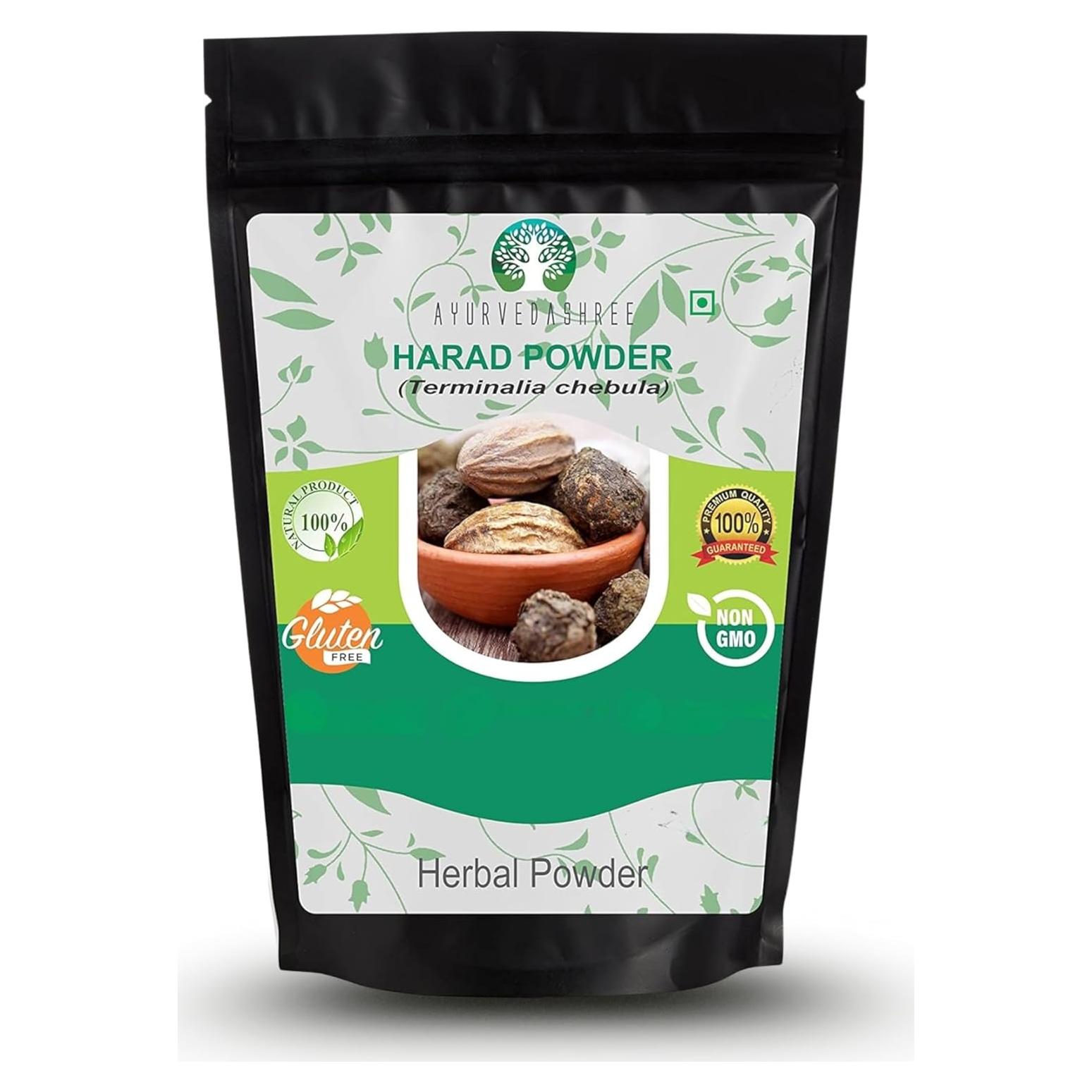 Polvo de Haritaki 200 g AHIPL - Hierba Ayurvédica Natural