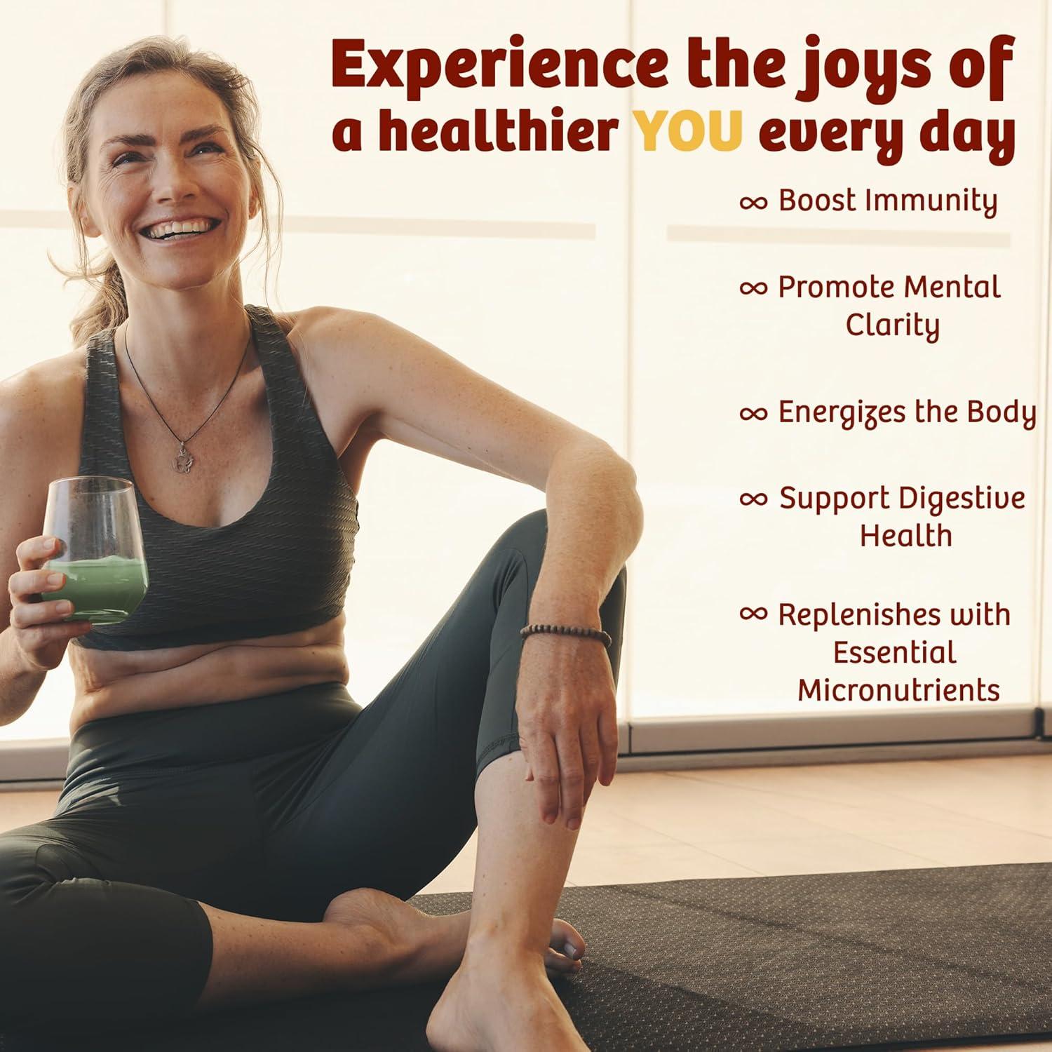 Paquete de Superalimentos Infinity Greens y Vitamina C Orgánica