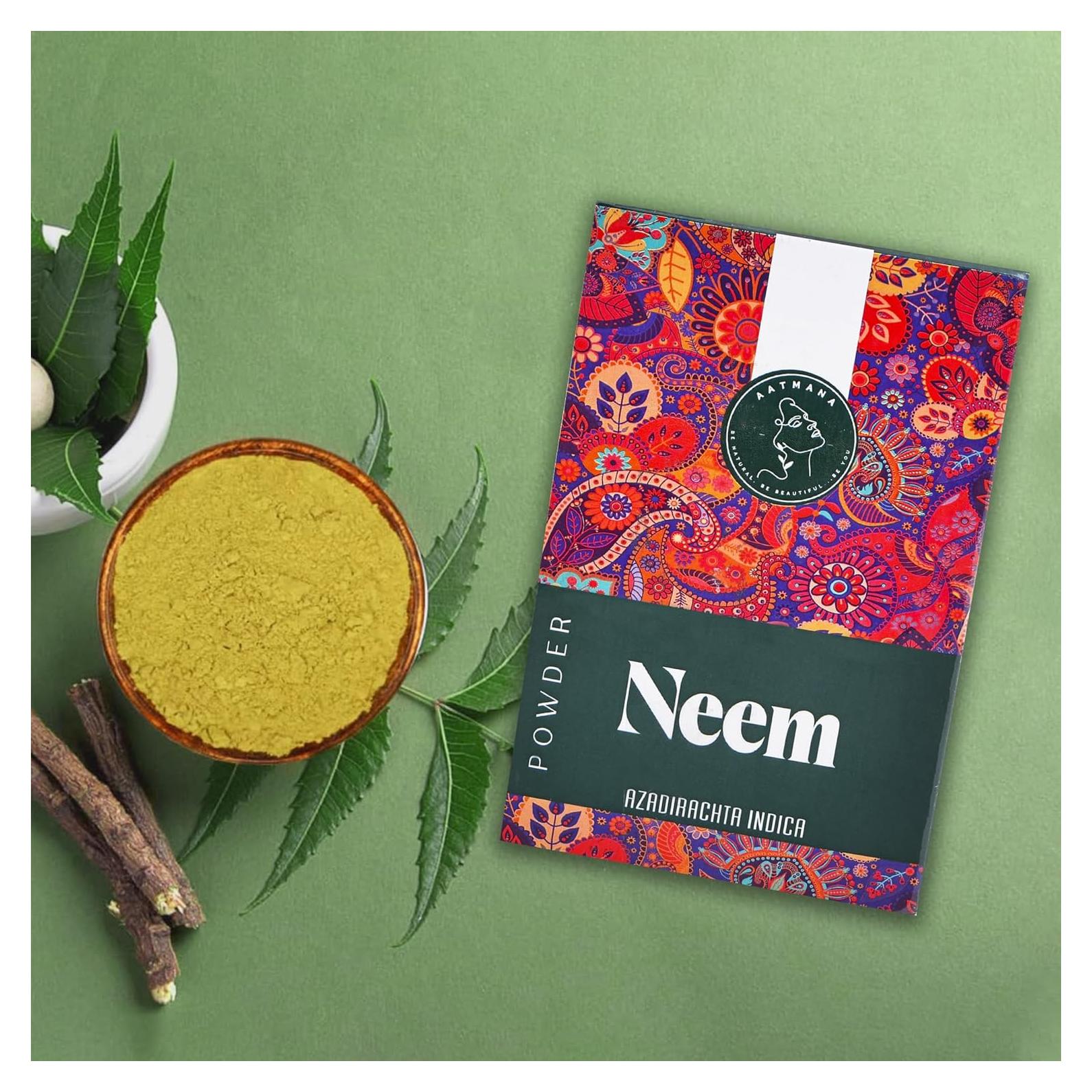 Polvo de Neem AATMANA 100g | Cuidado Cabello y Piel