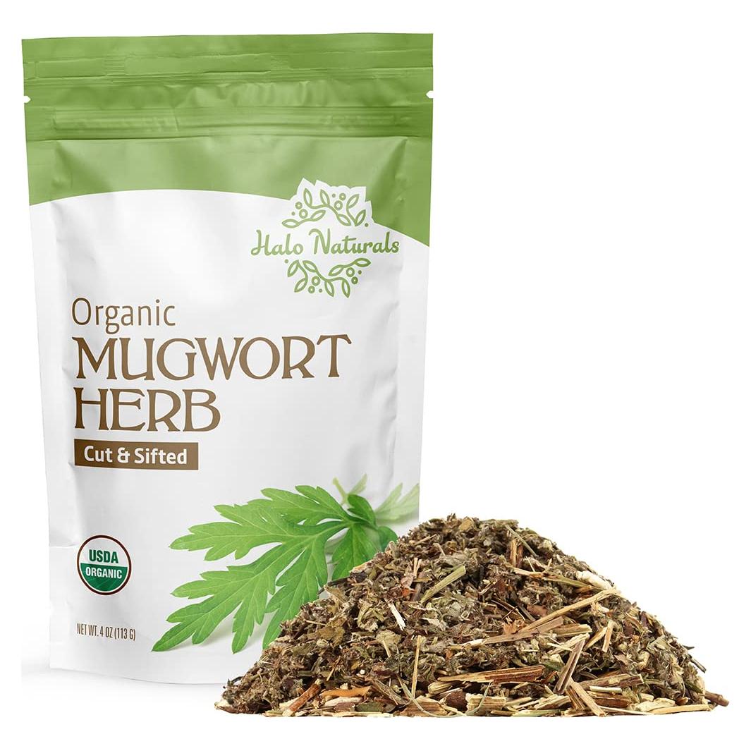 Hierba Orgánica Artemisia vulgaris Halo Naturals 113g