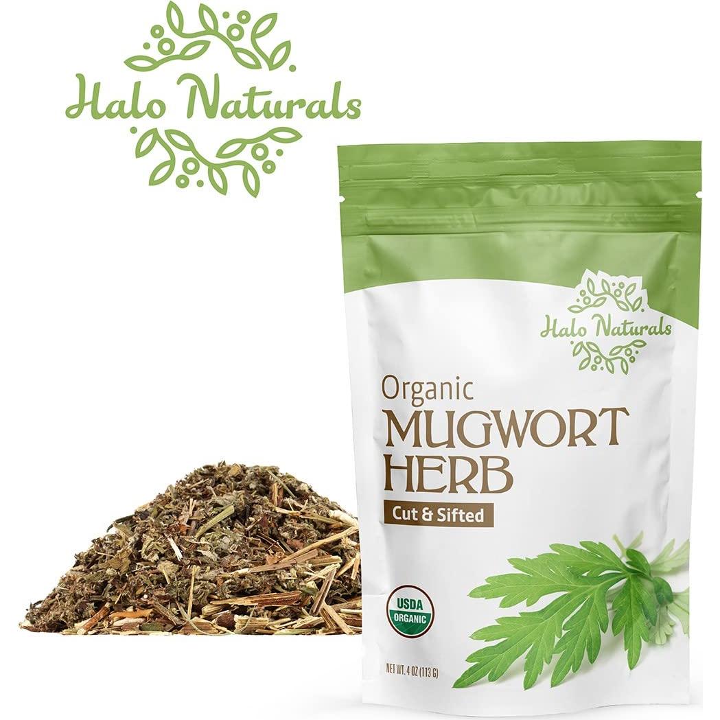 Hierba Orgánica Artemisia vulgaris Halo Naturals 113g