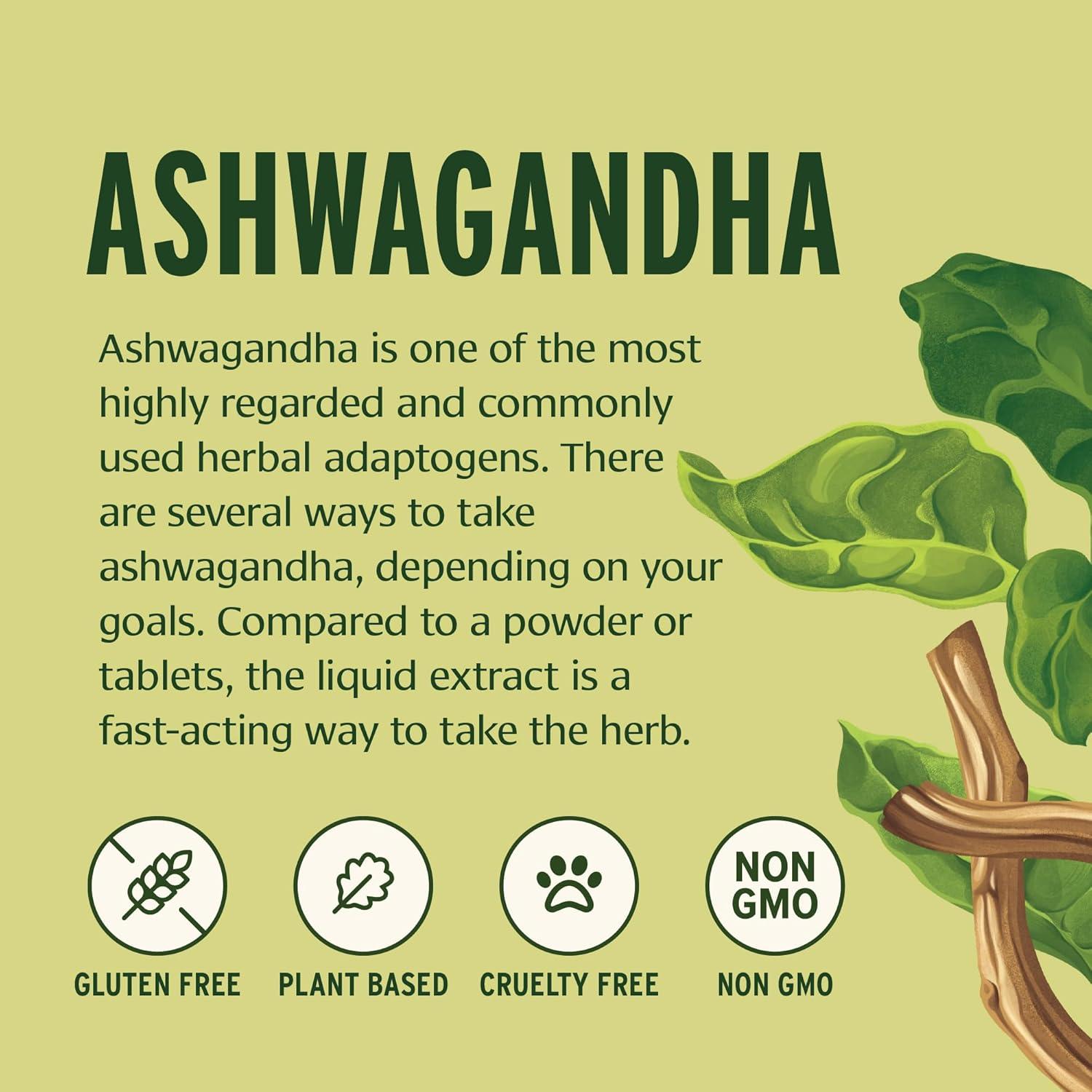Extracto Líquido de Ashwagandha Orgánico Banyan 29.57 ml