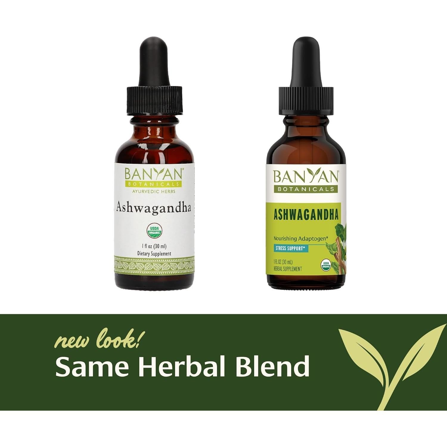 Extracto Líquido de Ashwagandha Orgánico Banyan 29.57 ml