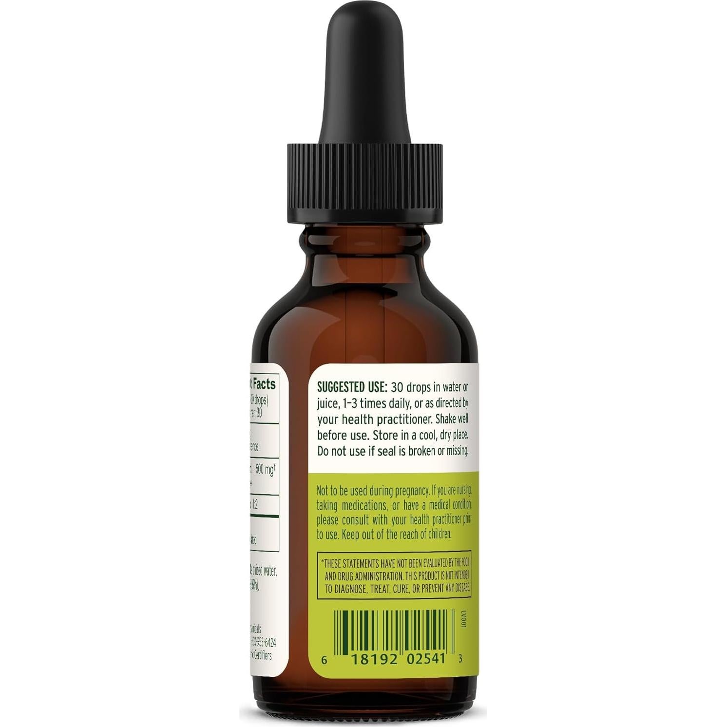 Extracto Líquido de Ashwagandha Orgánico Banyan 29.57 ml