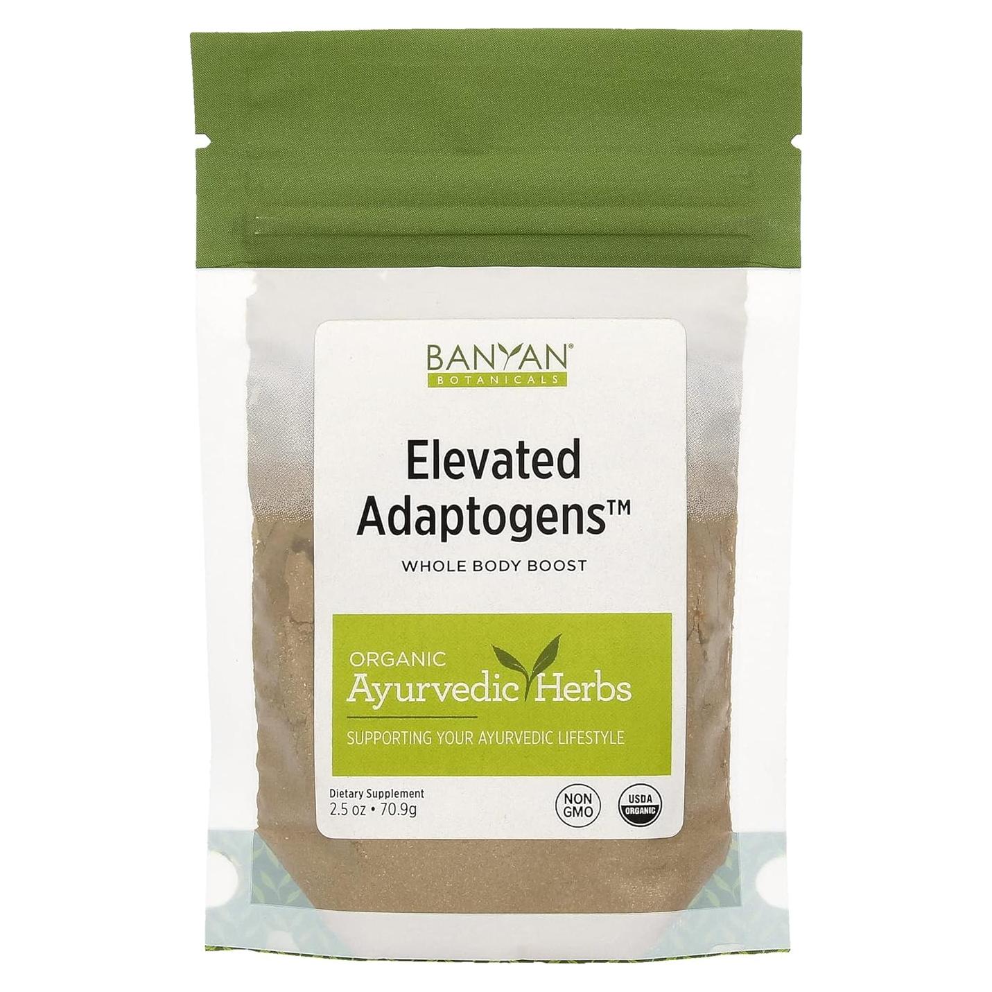 Polvo de Superalimento Orgánico Banyan Botanicals 70g - Moringa, Ashwagandha, Tulsi