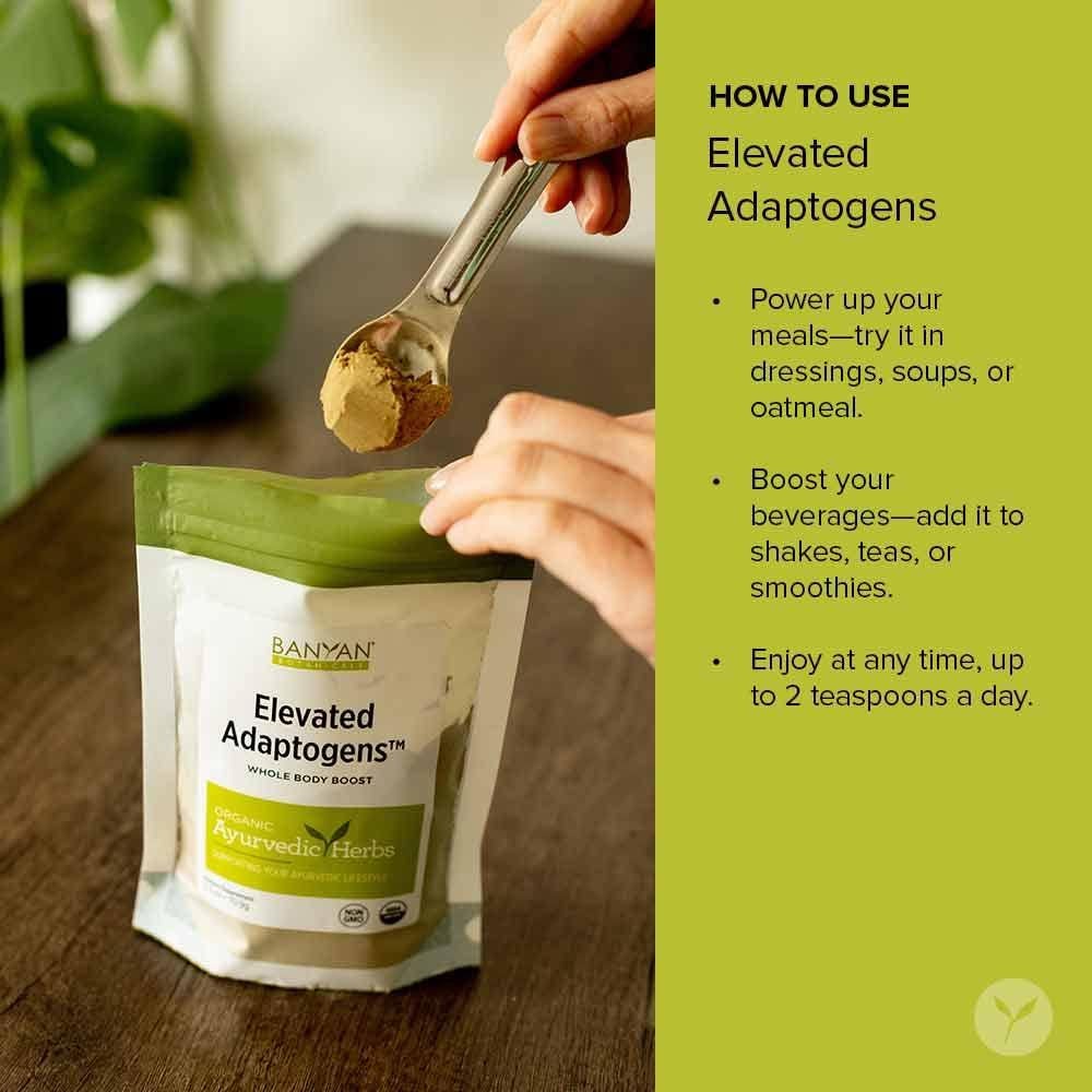 Polvo de Superalimento Orgánico Banyan Botanicals 70g - Moringa, Ashwagandha, Tulsi