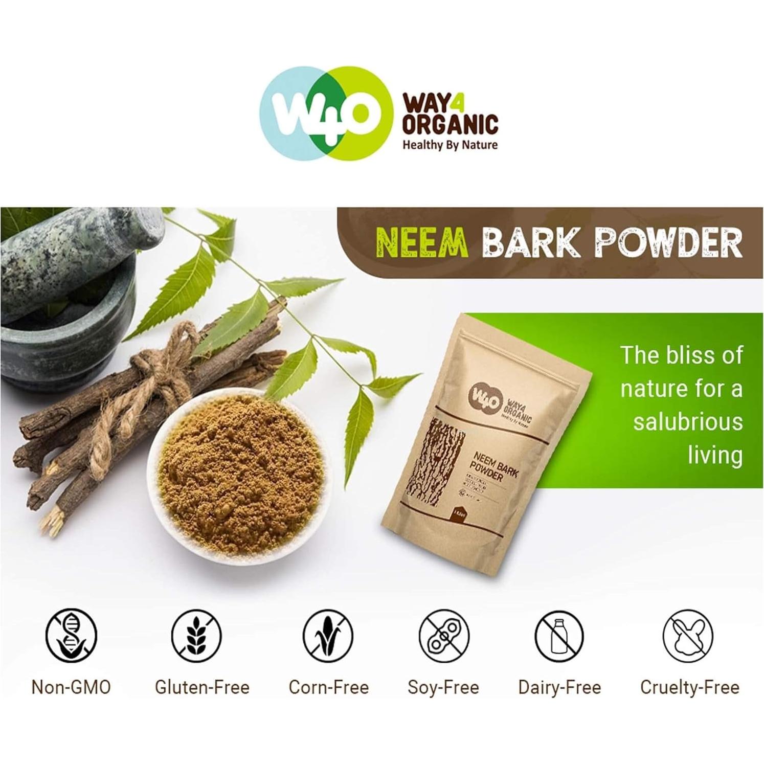 Polvo de Corteza de Neem y Té Triple Complejo 100g