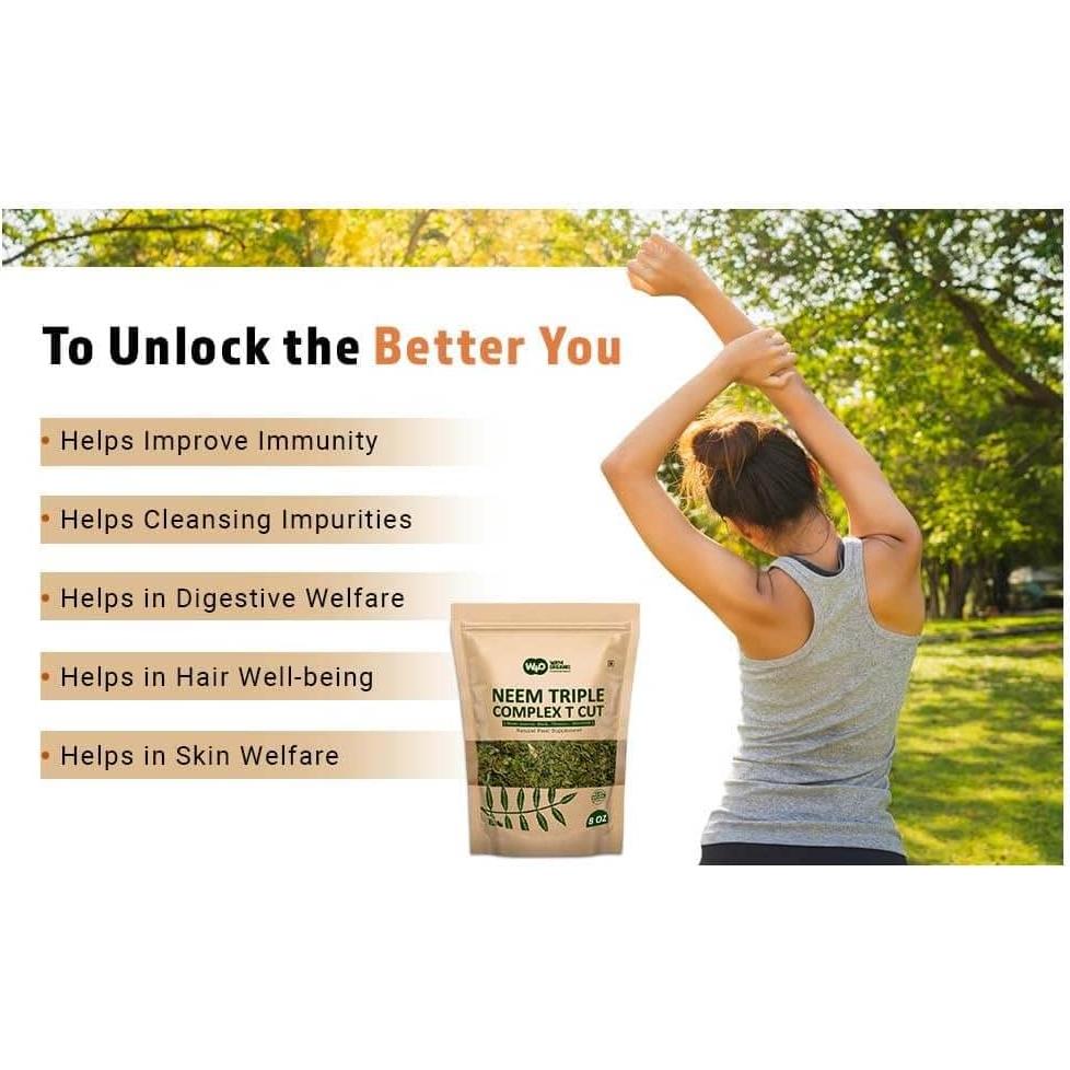 Polvo de Corteza de Neem y Té Triple Complejo 100g