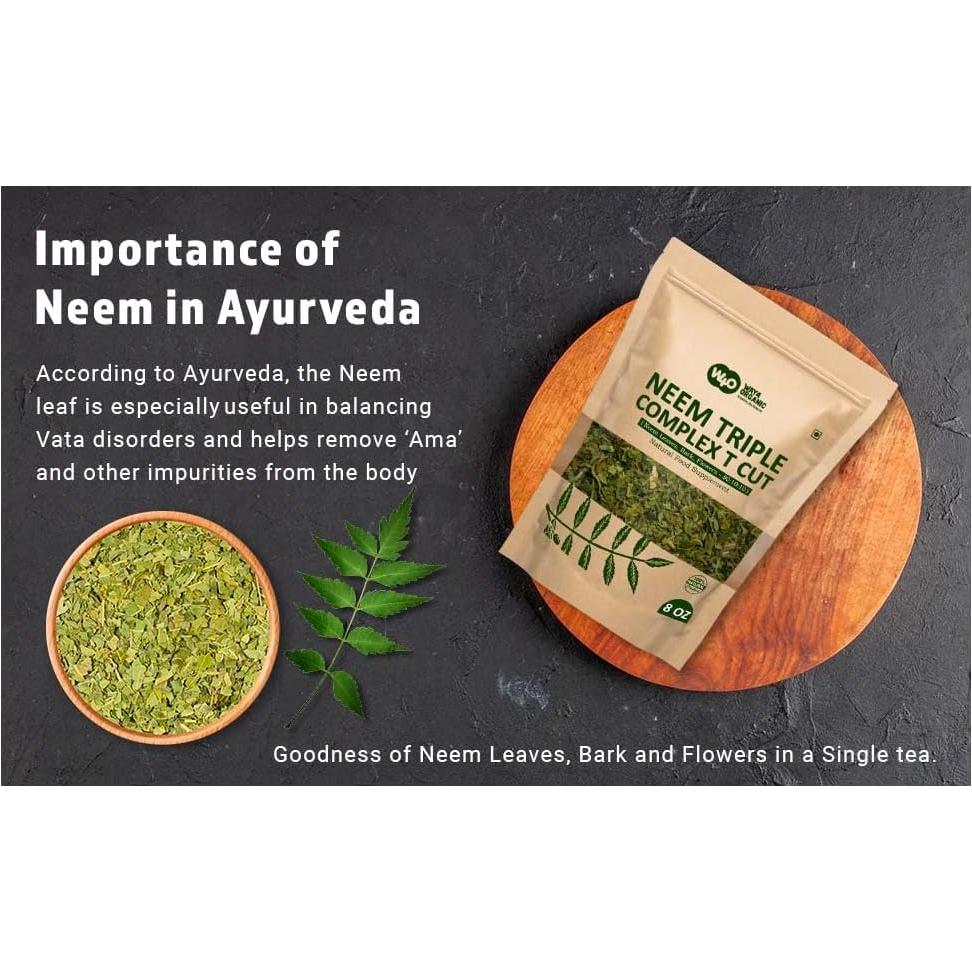 Polvo de Corteza de Neem y Té Triple Complejo 100g
