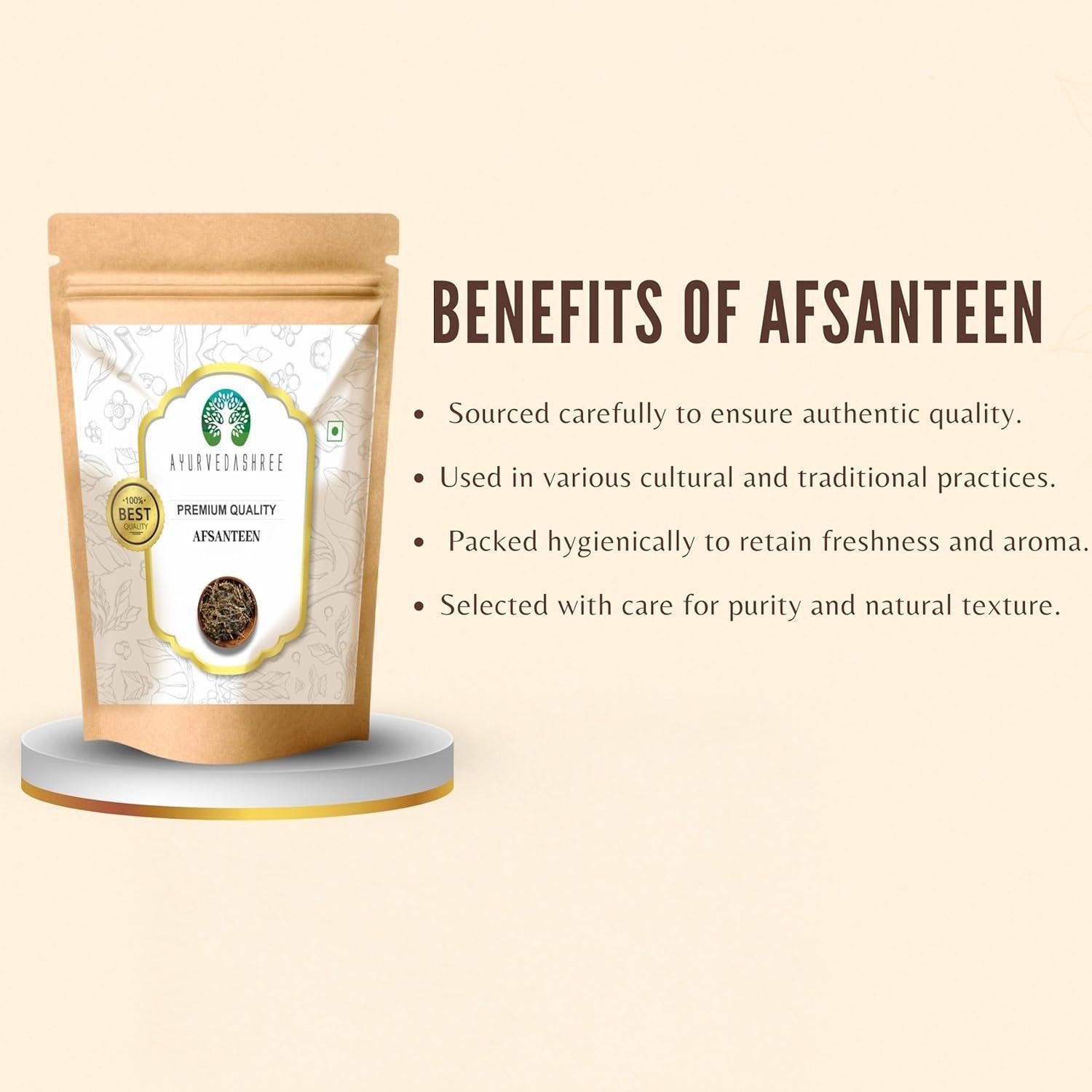 Afsanteen 50g - Suplemento Herbal Ayurvédico Natural