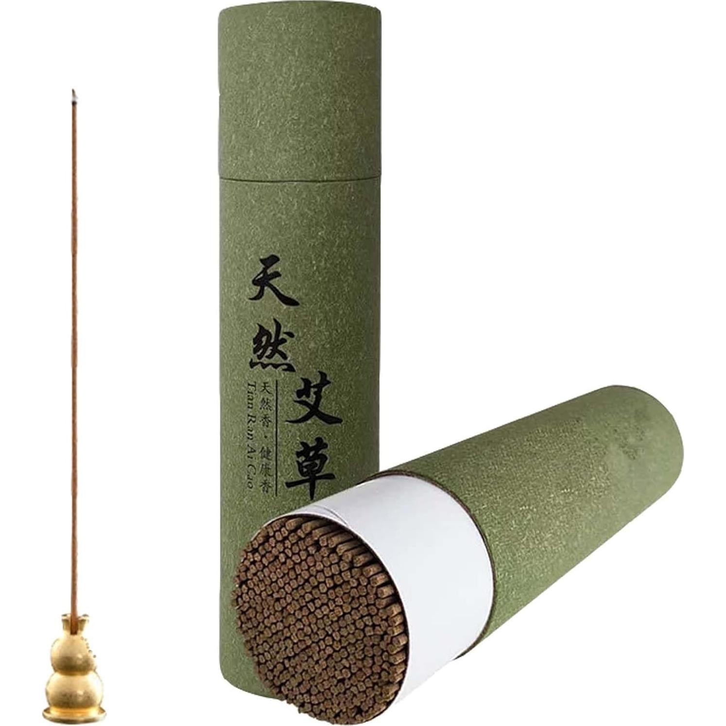 Incienso de Artemisa Natural TAOHUAJIANG - 330 Varitas