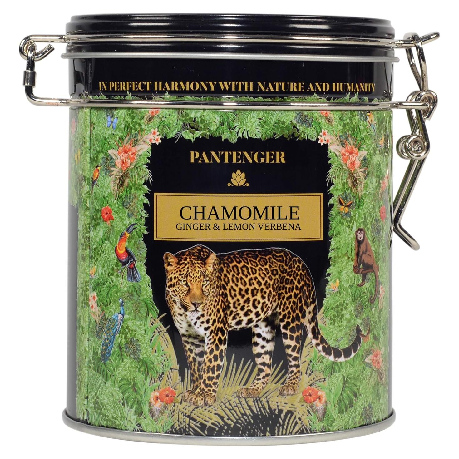 Té de Manzanilla Orgánica y Jengibre Pantenger - 40 Porciones