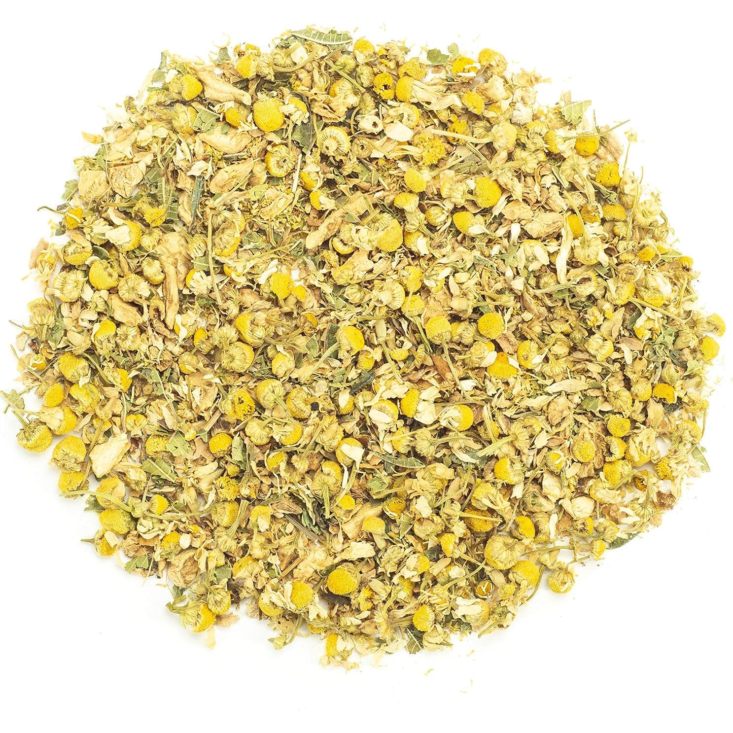 Té de Manzanilla Orgánica y Jengibre Pantenger - 40 Porciones