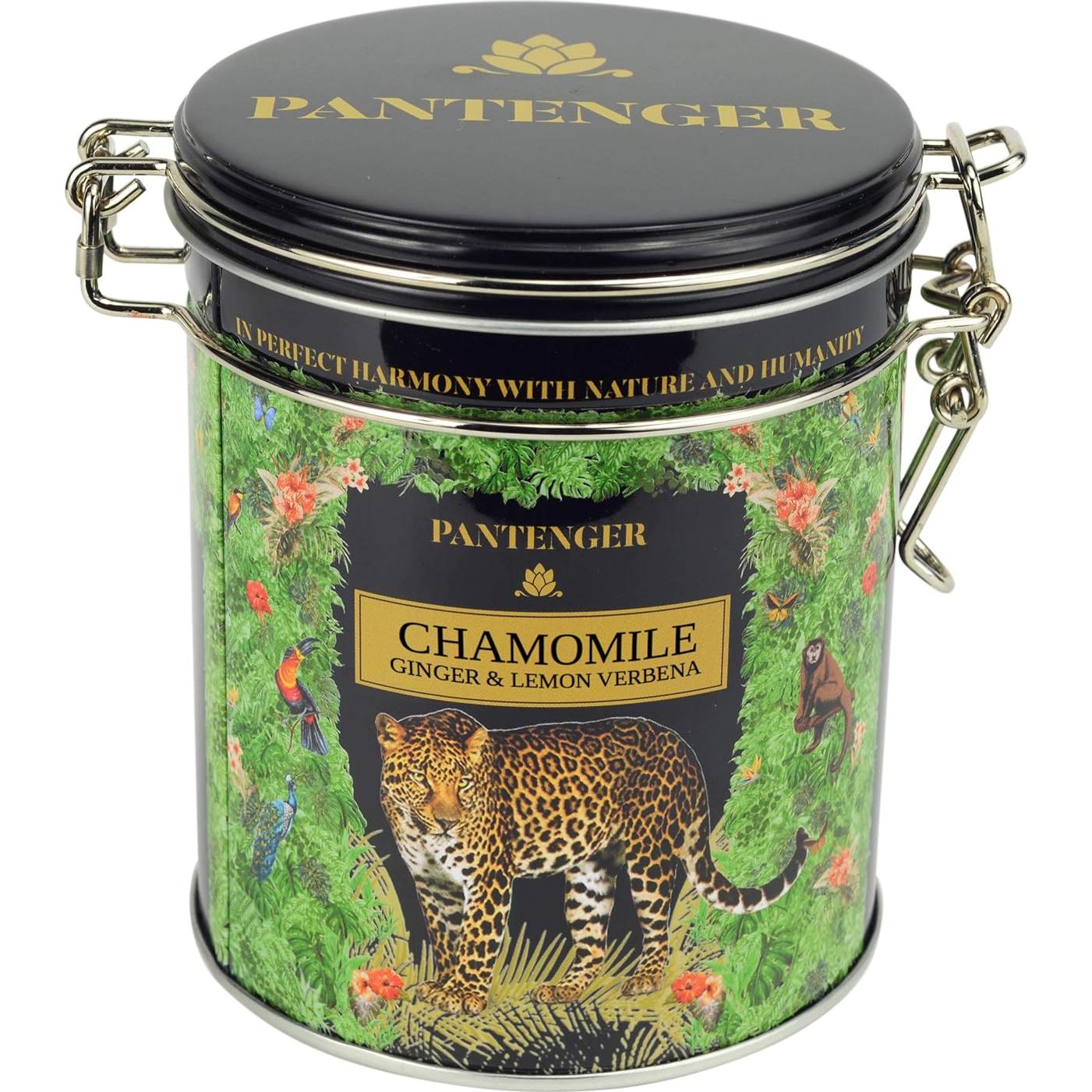 Té de Manzanilla Orgánica y Jengibre Pantenger - 40 Porciones