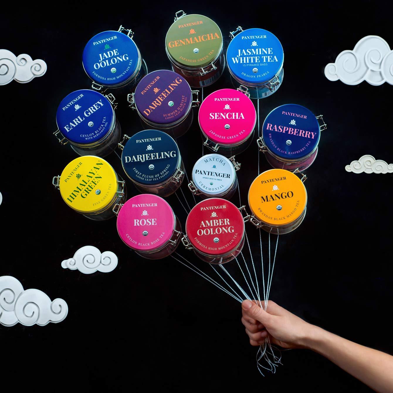 Té de Manzanilla Orgánica y Jengibre Pantenger - 40 Porciones