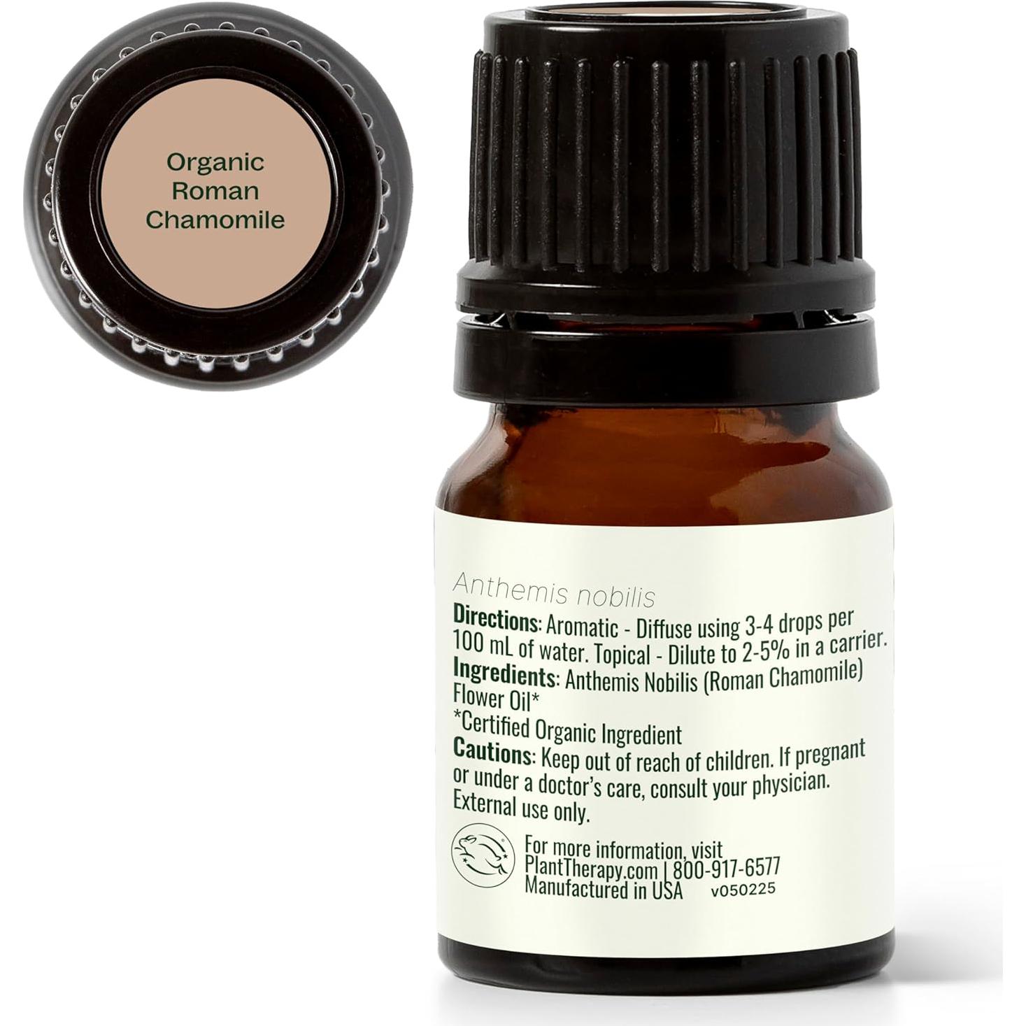 Aceite Esencial de Manzanilla Romana Plant Therapy 2.5 mL 100% Puro