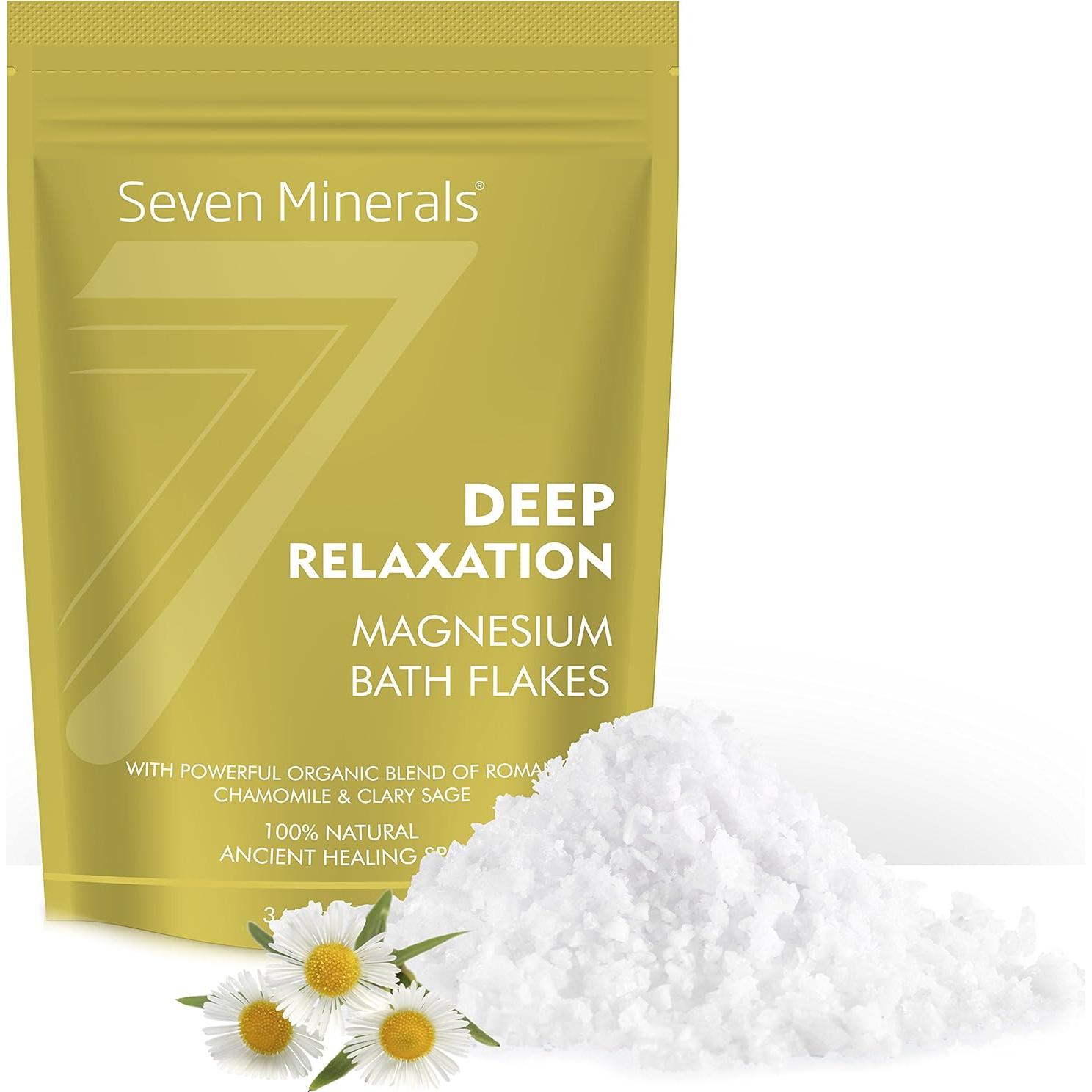 Copos de Cloruro de Magnesio Seven Minerals 1.36kg - Relajación Profunda