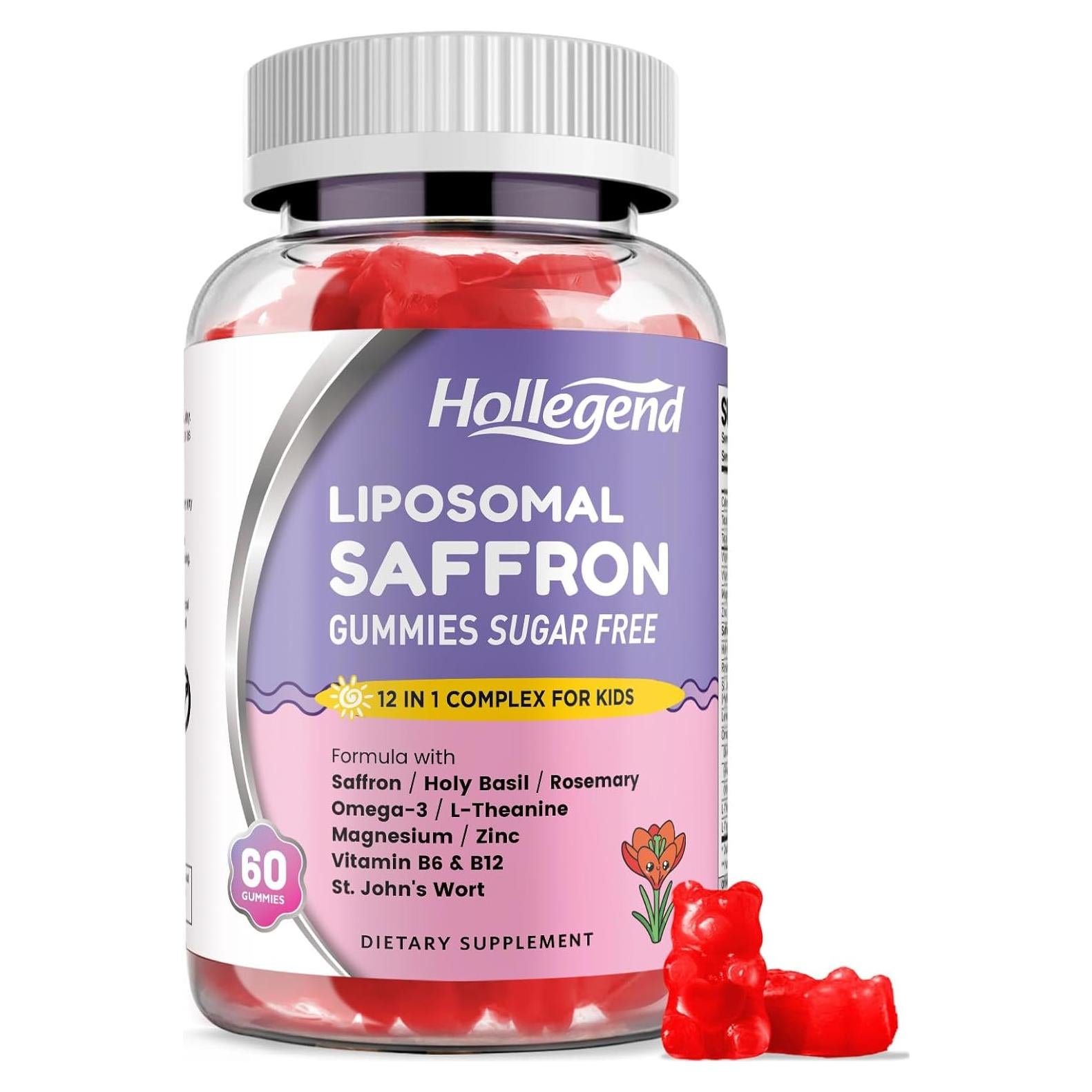 Gomitas de Azafrán Veganas Hendybe 60 Masticables Sin Azúcar