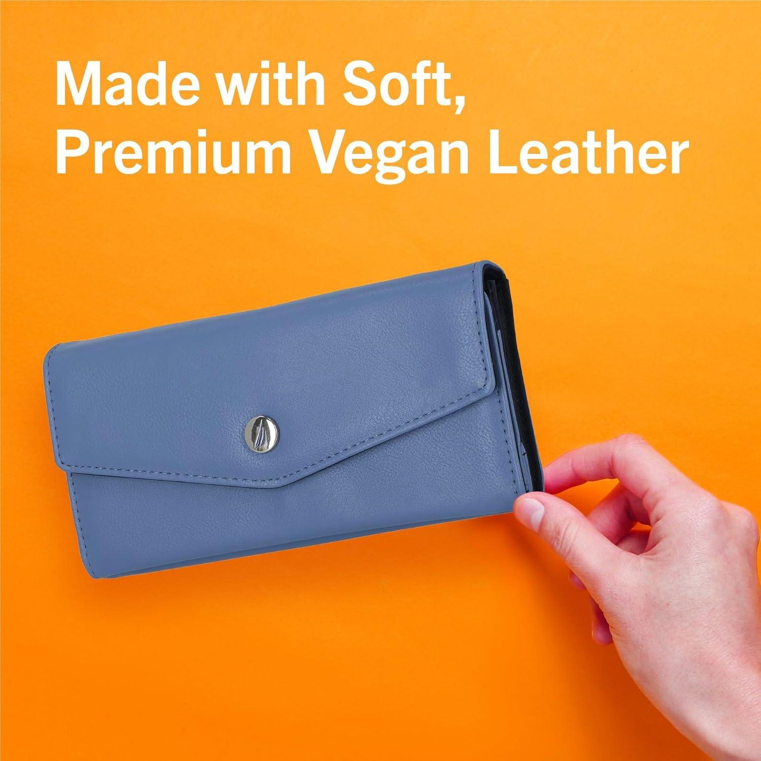 Cartera Slim Nautica Money Manager RFID para Mujeres