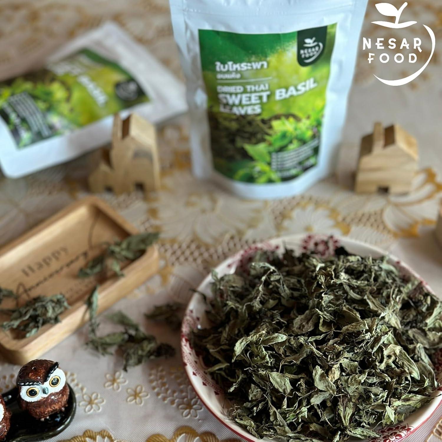 Hojas de Albahaca Dulce Tailandesa Secas NESAR FOOD 20g