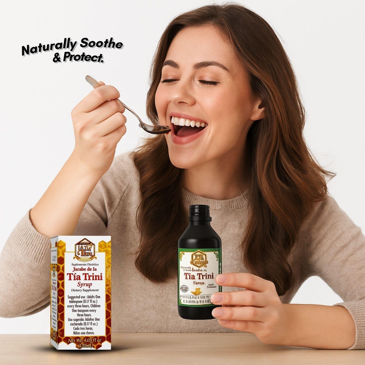 Jarabe Suplemento Dietético Tía Trini con Miel Pura 120 ml