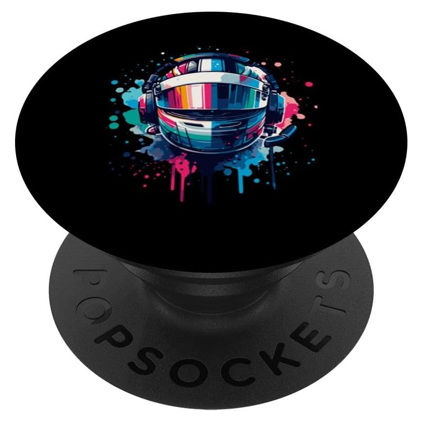 Casco Sim-Racing Acuarela Gamer VR Niños PopSockets