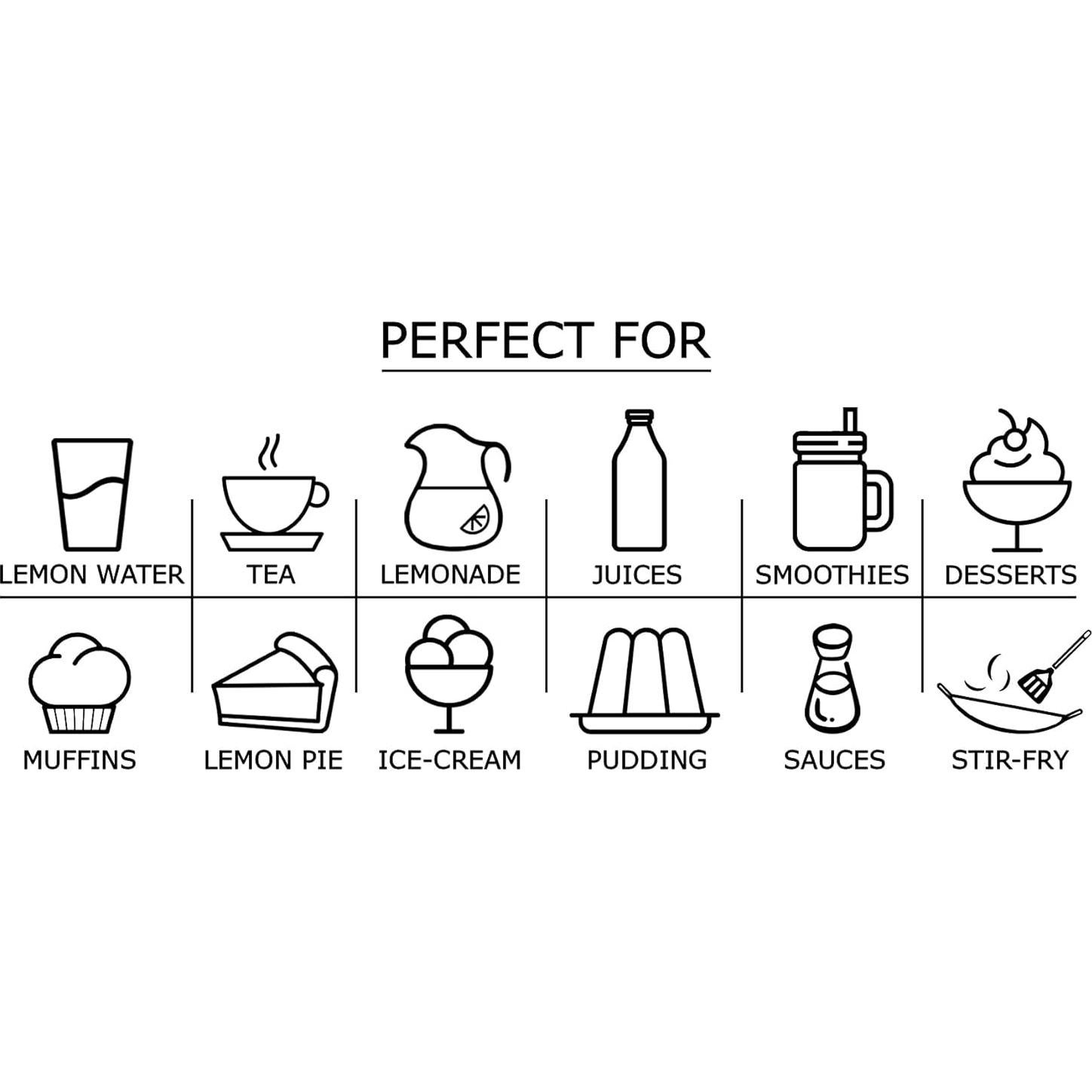 Polvo de Limón Orgánico Food to Live 0.45 kg - Sin Sulfitos