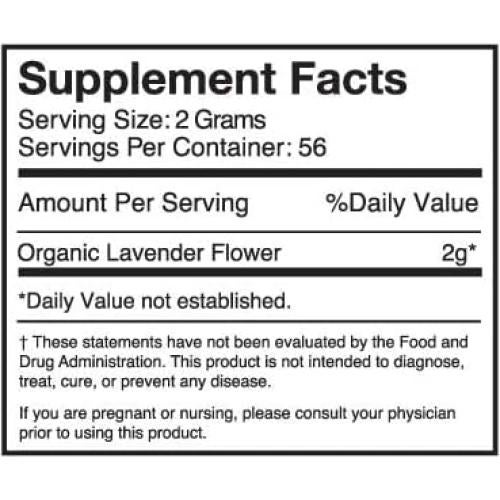 Flores de Lavanda Secas Orgánicas Restaurar la Naturaleza 113g