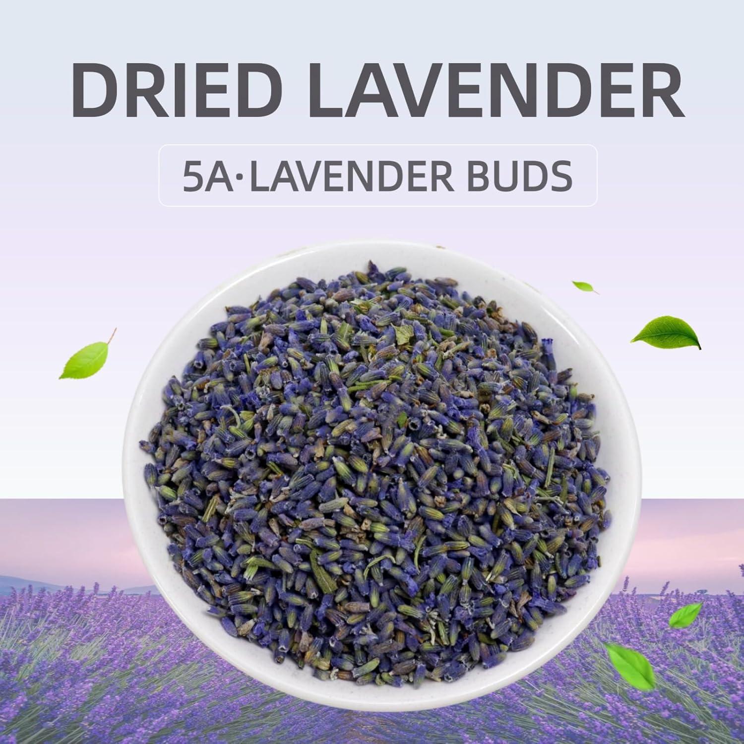 Flores Secas de Lavanda MeiTee 200g - Aroma Natural para DIY