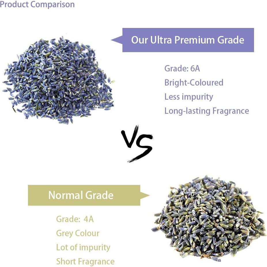 Capullos de Lavanda Secos OneDove 448g Grado Ultra Azul