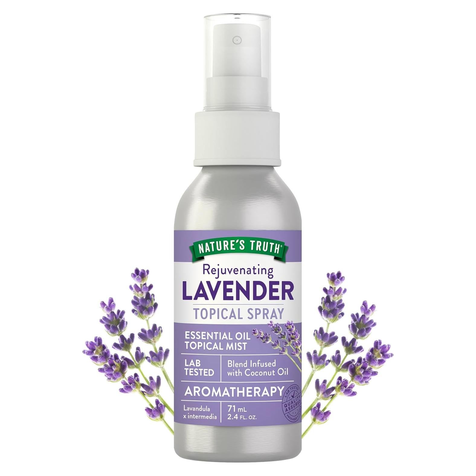 Spray Aromático de Aceite Esencial de Lavanda 70.9 ml - Verdad de la Naturaleza
