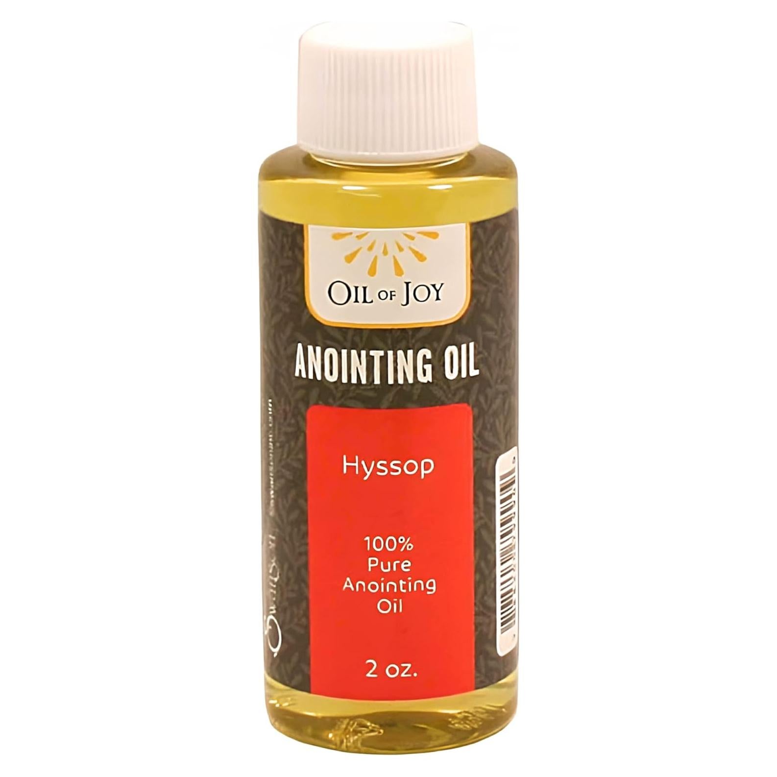 Aceite de Unción Hisopo 59 ml - Aceite de Alegría