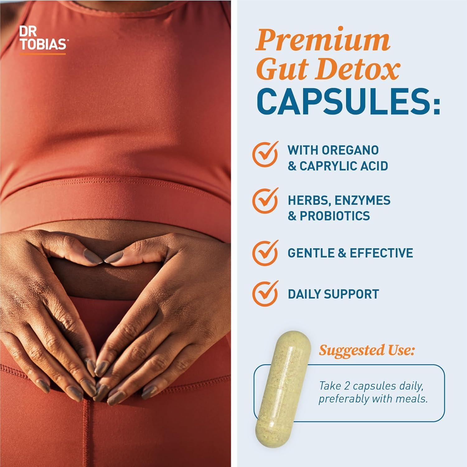 Suplemento de Soporte de Cándida Dr. Tobias, 60 Cápsulas