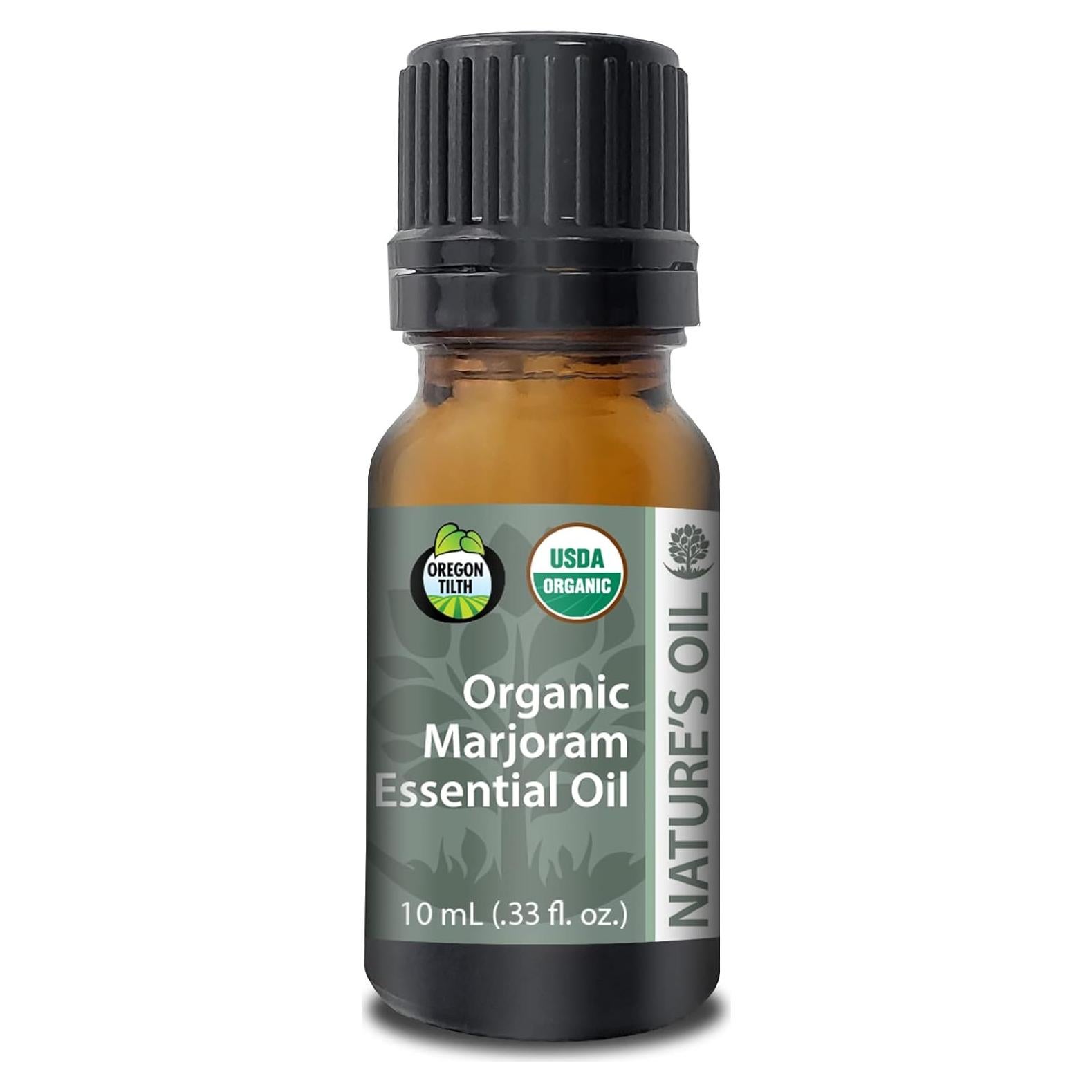 Aceite Esencial de Mejorana Orgánico Nature's Oil 10ml Puro