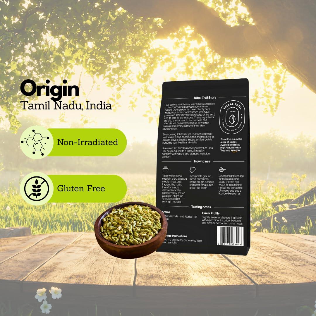 Semillas de Hinojo Orgánicas Tribal Trail 114 g - USDA Certificado