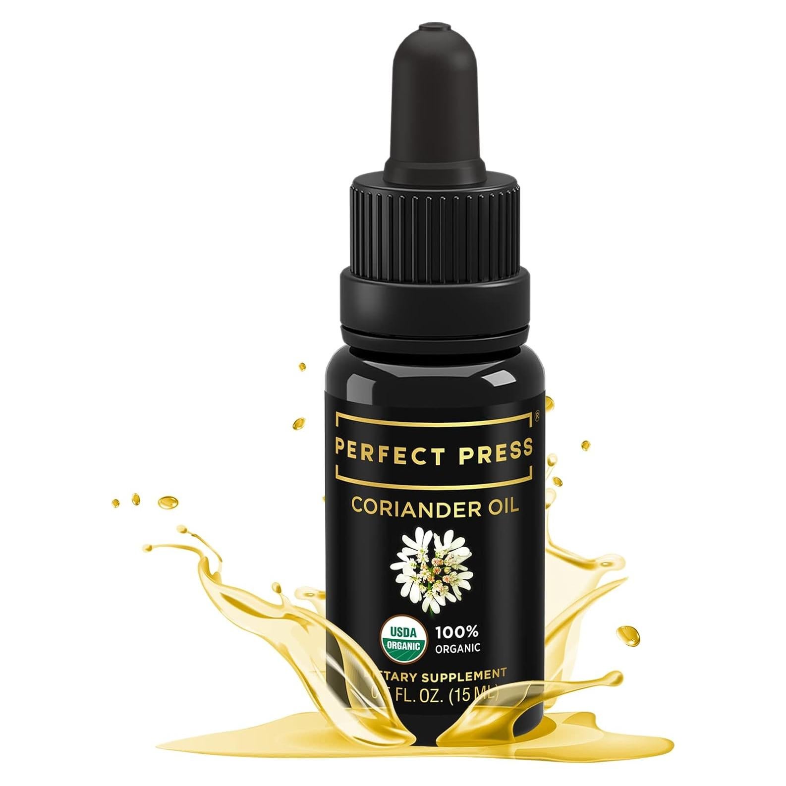 Aceite de Semilla de Cilantro Perfect Press 15ml Prensado en Frío