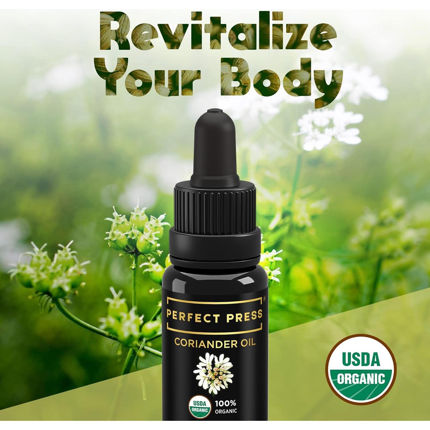 Aceite de Semilla de Cilantro Perfect Press 15ml Prensado en Frío