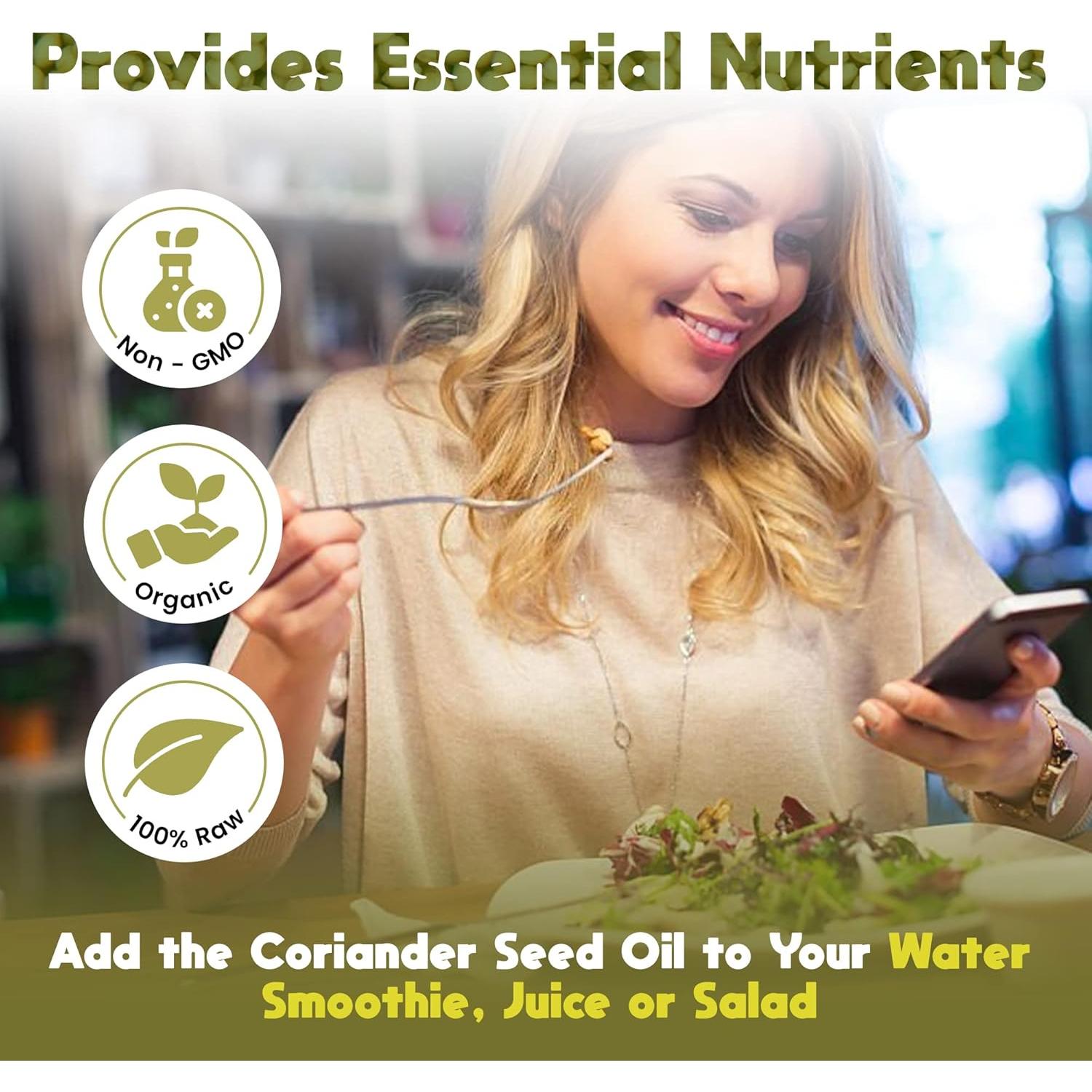 Aceite de Semilla de Cilantro Perfect Press 15ml Prensado en Frío