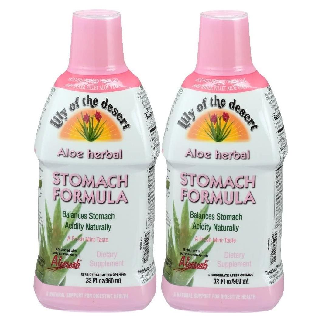 Jugo de Aloe Vera Lirio del Desierto 2L - Paquete de 2