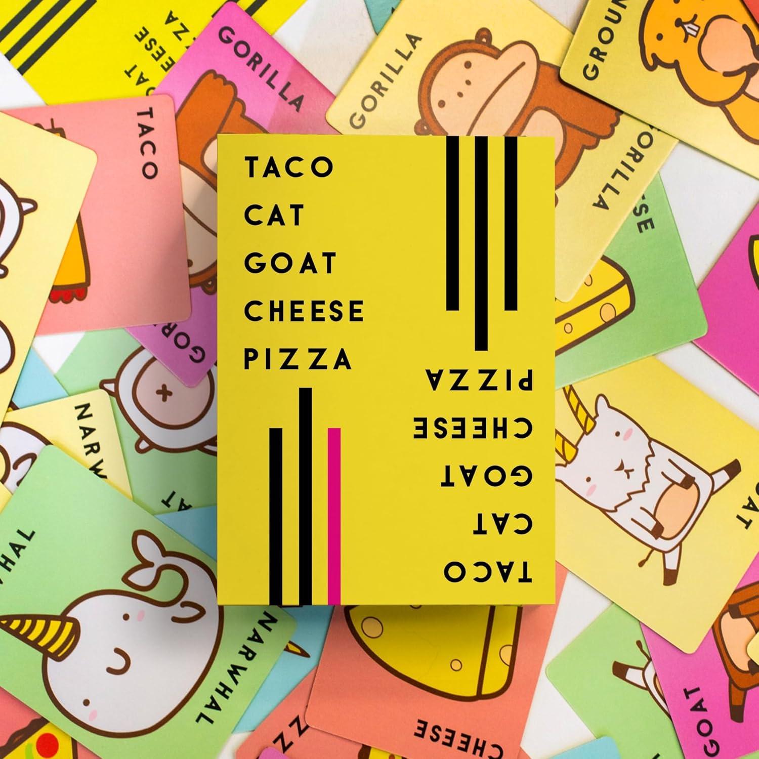 Juego de Cartas Taco Gato Cabra Queso Pizza - Dolphin Hat