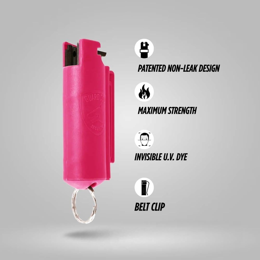 Pistola de Pimienta Guard Dog Security Rosa 14.79 ml 2 Piezas